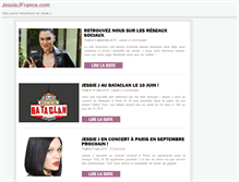 Tablet Screenshot of jessiejfrance.com